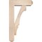 Ekena Millwork Balboa Craftsman Smooth Bracket w/ Offset Brace, Douglas Fir, 5 1/2"W x 16"D x 28"H BKT0604X16X28BOA04SDF - alternate 4